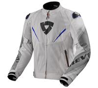 Giacca da moto Revit Quantum 3 Air Argento-Blu M
