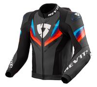 Giacca da moto Revit Quantum 3 Pro nero-blu 56