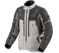 Giacca da moto Revit Sand 5 H2O argento-antracite S