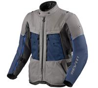 Giacca da moto Revit Sand 5 H2O grigio-grigio scuro L