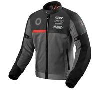Giacca da moto Revit Swiftblade nera-rossa 3XL