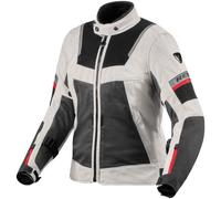 Giacca da moto Revit Tornado 4 H2O donna grigio-nero 42