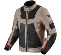 Giacca da moto Revit Tornado 4 H2O sabbia-nero L