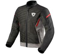 Giacca da moto Revit Torque 2 H2O grigio-rosso L