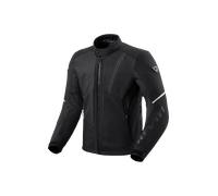 Revit Venator H2O Giacca tessile da motocicletta impermeabile, nero, taglia 4XL per maschi