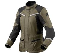 Giacca da moto Revit Voltiac 3 H2O da donna verde-antracite 38