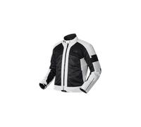 Richa Airstream X-2 Giacca tessile da motocicletta impermeabile, grigio, Taglia L
