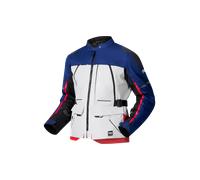 Richa Infinity 3 Adventure Giacca tessile da motocicletta impermeabile, blu/rosso, Taglia M