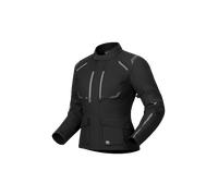 Richa Taurus Giacca tessile impermeabile per motociclette, nero, taglia XL per donne