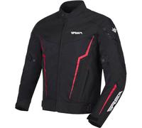 Giacca da moto RSA Bolt nero-bianco-rosso 5XL