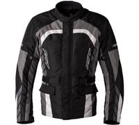 RST Alpha 5 Giacca tessile moto, nero-grigio, taglia M