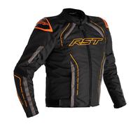 RST S-1 Giacca tessile moto, nero-grigio-arancione, taglia M per maschi