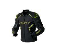 RST S1 D3O Giacca tessile da motocicletta impermeabile, nero-giallo, taglia 56 per maschi