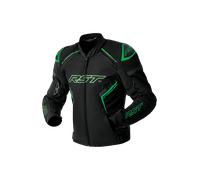RST S1 D3O, giacca tessile impermeabile L male Nero/Verde Fluo