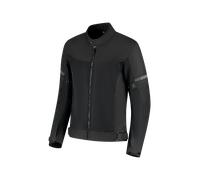 Rusty Stitches Mike Giacca tessile da motocicletta, nero, Taglia 2XL
