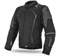 Giacca da moto SEVENTY DEGREES SD-JR47 nero-grigio M