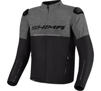 SHIMA Drift Giacca tessile moto, nero-grigio, taglia 4XL per maschi