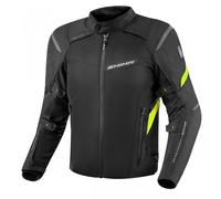 Giacca da moto Shima Rush 2.0 nero-giallo fluo S