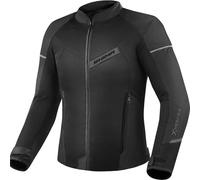 SHIMA X-MESH Giacca Moto Uomo AIRFORCE Paraschiena Giubbotto Protezioni Estiva Giacche Ventilato Leggero Motociclista Abbigliamento Protezione Mesh Ventilata Estate (Uomini, Nero, 3XL)