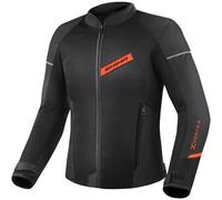 SHIMA X-MESH Giacca Moto Uomo AIRFORCE Paraschiena Giubbotto Protezioni Estiva Giacche Ventilato Leggero Motociclista Abbigliamento Protezione Mesh Ventilata Estate (Uomini, Rosso, S)