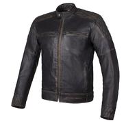 Giacca da moto Street Racer Tribe Retro Brown S