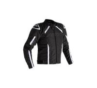 RST S-1 Giacca tessile moto, nero-bianco, taglia 3XL