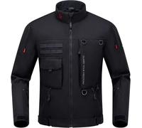 Giacca Da Moto Uomo Tutte Le Stagionicon Con Spalline E Gomitiere CE Fodera Rimo