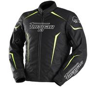 Giacca da motociclista Furygan Yori nero-bianco-giallo fluo XL