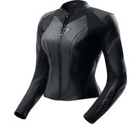 Giacca da motociclista in pelle da donna Rebelhorn Diva ST nera 32