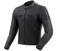 Giacca da motociclista in pelle Rebelhorn Hunter II nera 7XL