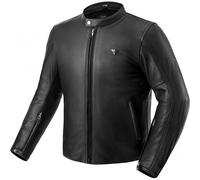 Giacca da motociclista in pelle Shimano Hunter 3.0 nera 2XL