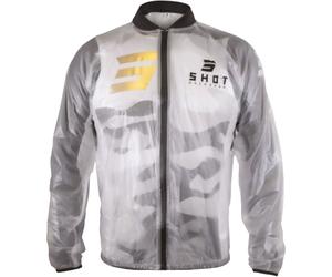 Giacca da pioggia Shot Wind 2.0 trasparente L