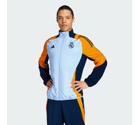 Giacca da rappresentanza Tiro 24 Competition Real Madrid Glow Blue / Crew Orange / Team Navy Blue 2 L