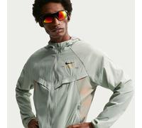 Giacca da running con protezione UV Repel Nike Stride - Uomo - Verde