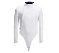 Giacca Da Scherma, Giacca Da Scherma Unisex, Realizzata In Tessuto Resistente E Anti-coltellata, Indumento Protettivo Specifico For La Scherma Con Spada/sciabola(50#,Left-handed)