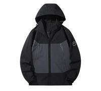 Giacca da sci da donna, impermeabile, antivento, giacca da snowboard, isolante, calda, invernale, 1A-nero, XXS