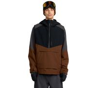 Giacca da snowboard da uomo Volcom BRIGHTON PULLOVER (STONE) M