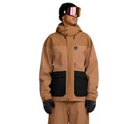 Giacca da snowboard da uomo Volcom KLEVELAND JACKET (TERRA BROWN) S