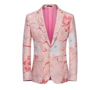 Giacca Da Suit Formale Uomo Con Un Bottone Ricamo Cappotto Da Sposa Festa