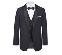 Giacca Da Suit Skopes Newman Per Uomo In Navy Shadow Check, 34S A 58L