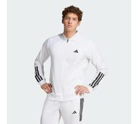 adidas Homme CLUB TENNIS 3-STRIPES KNITTED JACKET, white, S