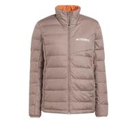 Giacca da tennis da donna Adidas Terrex Multi Light Down Climawarm - trace brown - Marrone (M)