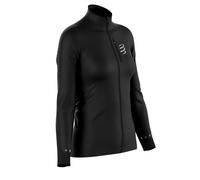 Giacca sottile Compressport Hurricane Windproof nero donna - M