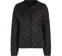 Giacca da tennis da donna Tommy Hilfiger LW Down Quilted Collarless - Nero (XS)