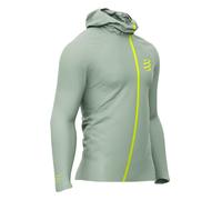 Giacca da tennis da uomo Compressport Hurricane Waterproof 10/10 - Menta (L)