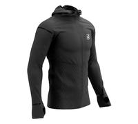 Giacca da tennis da uomo Compressport Winter Insulated 10/10 - Nero (L)