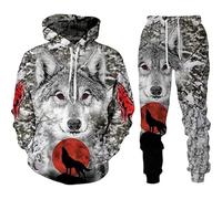 Giacca da tennis da uomo con cappuccio stampato, set da uomo, casual, taglio sottile, maglione, felpa con pantaloni per tutti i giorni, autunno, inverno, primavera, ragazzo rosso, Altro., 4XL