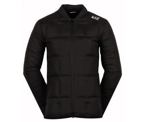 Giacca da tennis da uomo EA7 Man Woven Down - Nero (L)