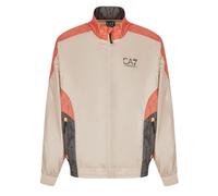 Giacca da tennis da uomo EA7 Woven Bomber - oxford tan - Beige (XL)
