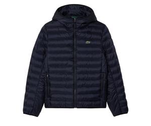 Giacca da tennis da uomo Lacoste Water-Repellent Quilted Puffed - navy blue - Blu (XL)